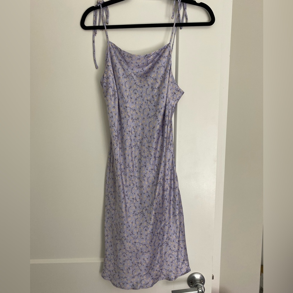ZARA LAVENDER FLORAL DRESS